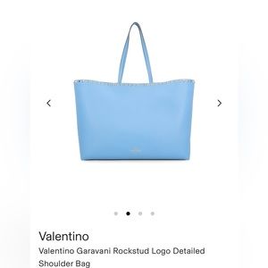 Authentic Valentino Garavani rock stud shoulder bag